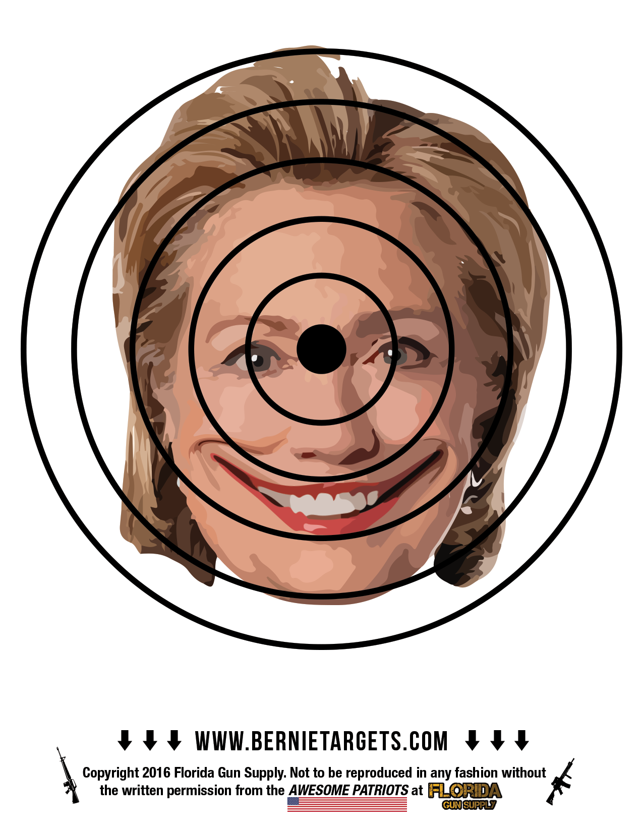 Printable Shooting Targets For Pistol Rifle Airgun Archery The Best 