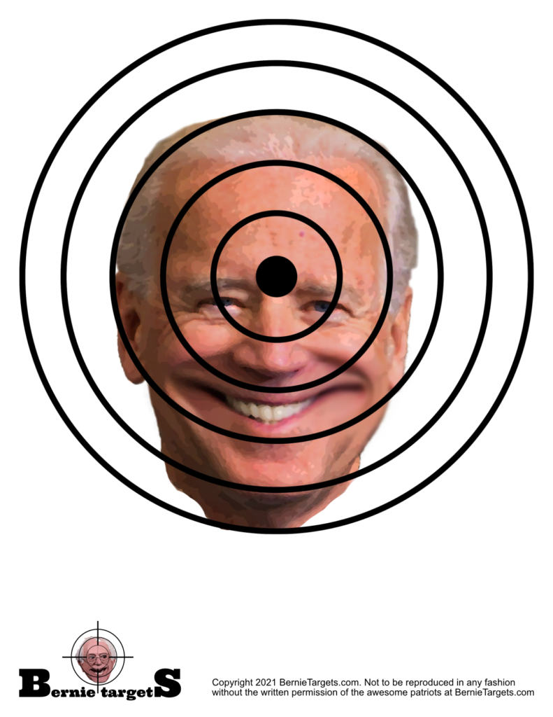 Joe Biden Shooting Targets: Hidin’ Biden – Small and Large ...